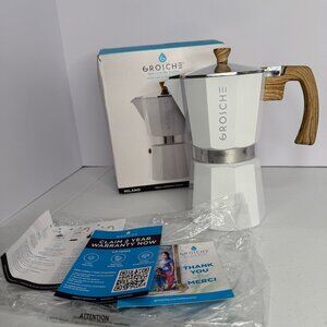 Grosche Milano‎ Stovetop Espresso Maker – 6 Cup